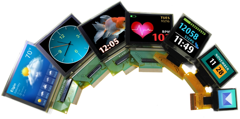Newhaven Display Full Color OLED Glass Displays